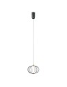 ITALUX Rabel Wisząca 1xLED 5W 3000K Czarny mat PND-344221-1-BK