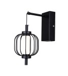Kinkiety wiszące - ITALUX Pedro ścienna 1xLED 4W 3000K Czarny mat, chrom WL-34405-1-BK - product 1
