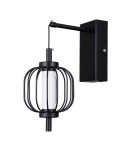 Kinkiety wiszące - ITALUX Pedro ścienna 1xLED 4W 3000K Czarny mat, chrom WL-34405-1-BK - product 2
