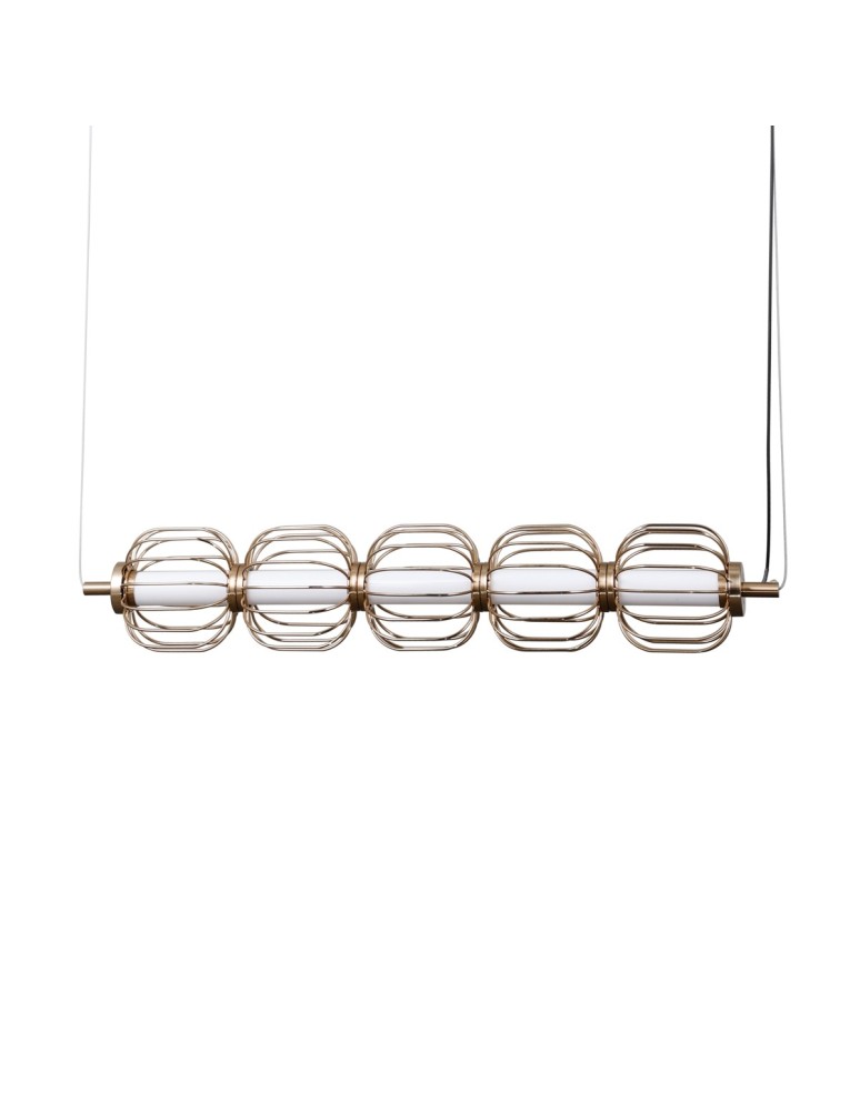 ITALUX Pedro Wisząca 5xLED 20W 3000K Złoty PND-34405-5-HBR ITALUX Pedro Wisząca 5xLED 20W 3000K Złoty PND-34405-5-HBR