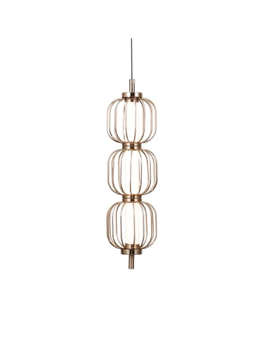 ITALUX Pedro Wisząca 3xLED 12W 3000K Złoty PND-34405-3V-HBR - produkt 2