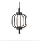ITALUX Pedro Wisząca 1xLED 4W 3000K Czarny mat, chrom PND-34405-1-BK ITALUX Pedro Wisząca 1xLED 4W 3000K Czarny mat, chrom PND-34405-1-BK