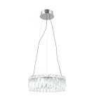Lampy wiszące glamour - ITALUX Nosta Wisząca 1xLED 24W 3000K Chrom PND-34364-2-CH-CL - product 2
