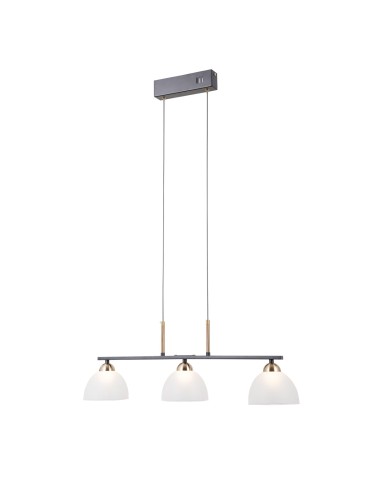 ITALUX Montiela Wisząca 3xLED 15W 3000K Czarny mat, złoty PND-34374-3-BK - produkt 2