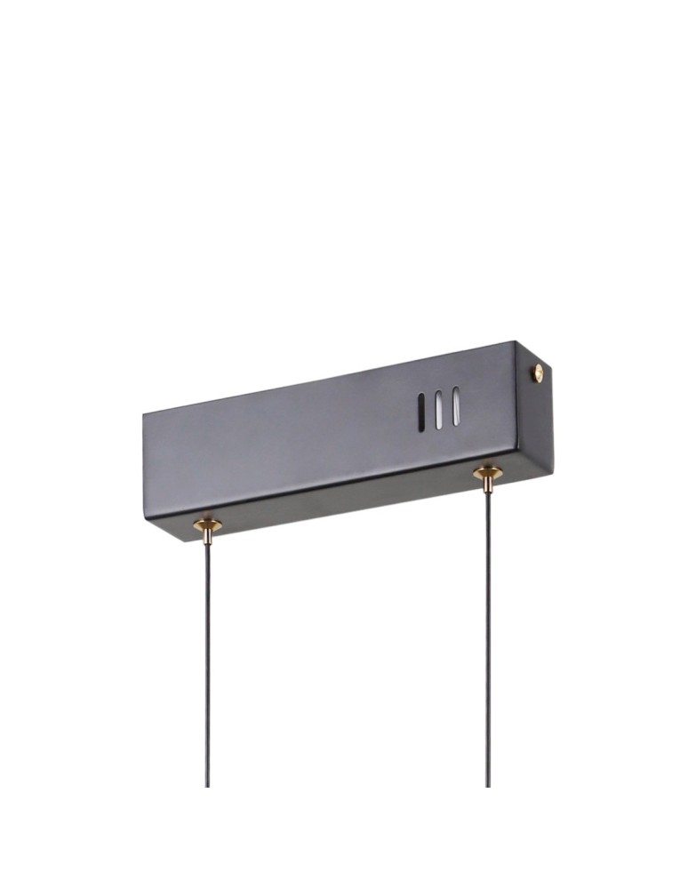 ITALUX Montiela Wisząca 3xLED 15W 3000K Czarny mat, złoty PND-34374-3-BK