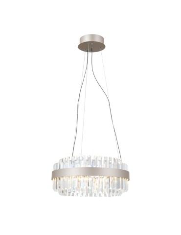 ITALUX Horna Wisząca 1xLED 36W 3000K Szampański PND-34386-1-CH-CL