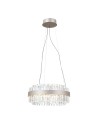 ITALUX Horna Wisząca 1xLED 36W 3000K Szampański PND-34386-1-CH-CL