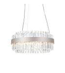 Lampy wiszące glamour - ITALUX Horna Wisząca 1xLED 36W 3000K Szampański PND-34386-1-CH-CL - product 2