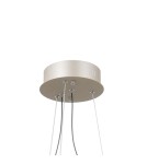 Lampy wiszące glamour - ITALUX Horna Wisząca 1xLED 36W 3000K Szampański PND-34386-1-CH-CL - product 3