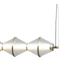 ITALUX Fuente Wisząca 5xLED 25W 3000K Złoty PND-34395-5-HBR ITALUX Fuente Wisząca 5xLED 25W 3000K Złoty PND-34395-5-HBR