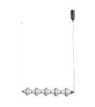 ITALUX Fuente Wisząca 5xLED 25W 3000K Czarny mat PND-34395-5-BK ITALUX Fuente Wisząca 5xLED 25W 3000K Czarny mat PND-34395-5-BK