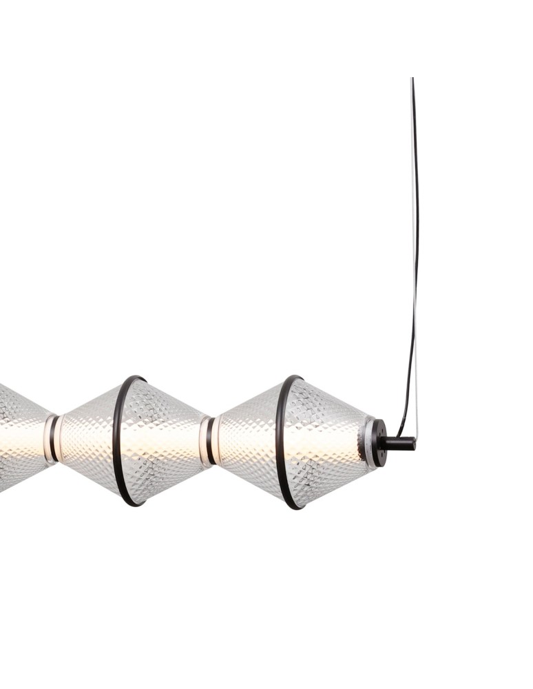 ITALUX Fuente Wisząca 5xLED 25W 3000K Czarny mat PND-34395-5-BK ITALUX Fuente Wisząca 5xLED 25W 3000K Czarny mat PND-34395-5-BK