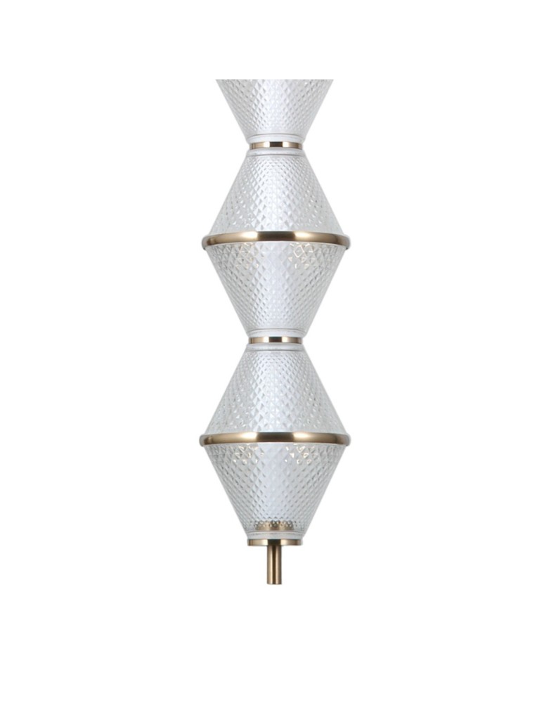 ITALUX Fuente Wisząca 3xLED 15W 3000K Złoty PND-34395-3V-HBR