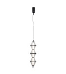 ITALUX Fuente Wisząca 3xLED 15W 3000K Czarny mat PND-34395-3V-BK ITALUX Fuente Wisząca 3xLED 15W 3000K Czarny mat PND-34395-3V-BK