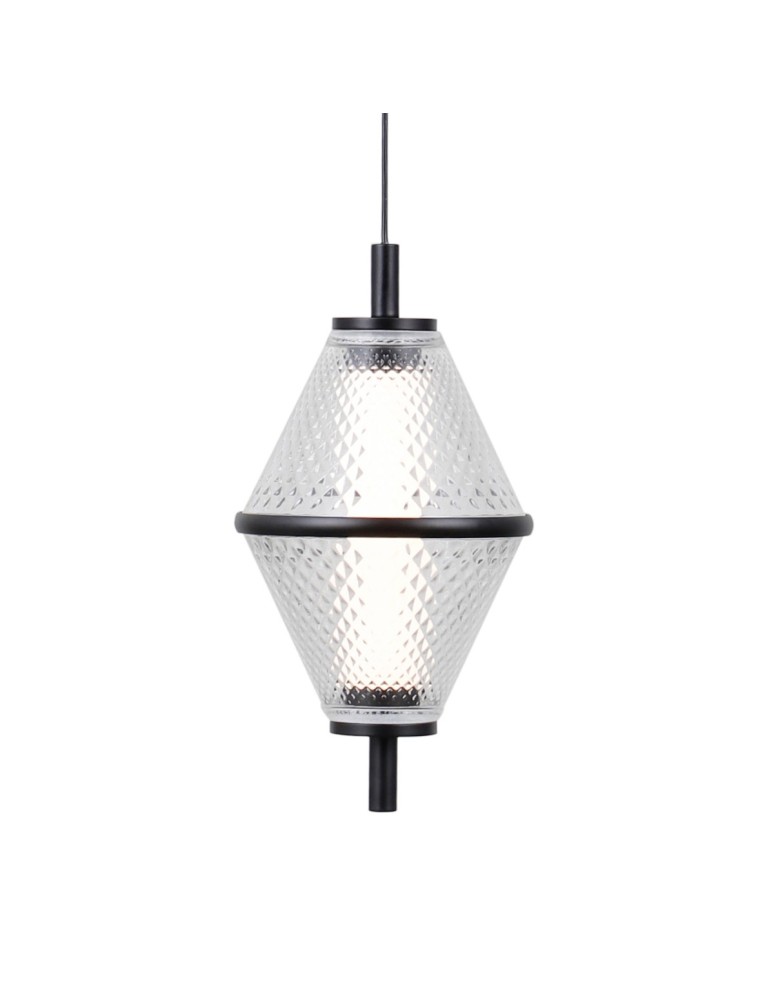 ITALUX Fuente Wisząca 3xLED 15W 3000K Czarny mat, chrom PND-34395-3-BK ITALUX Fuente Wisząca 3xLED 15W 3000K Czarny mat, chrom PND-34395-3-BK