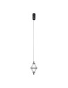 ITALUX Fuente Wisząca 1xLED 5W 3000K Czarny mat, złoty PND-34395-1-BK