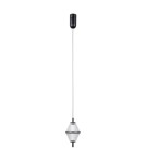 Lampy wiszące pojedyncze - ITALUX Fuente Wisząca 1xLED 5W 3000K Czarny mat, złoty PND-34395-1-BK - product 3