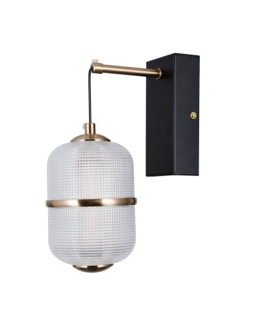 ITALUX Alani ścienna 1xLED 6W 3000K Czarny mat, złoty WL-34375-1-BK - produkt 2