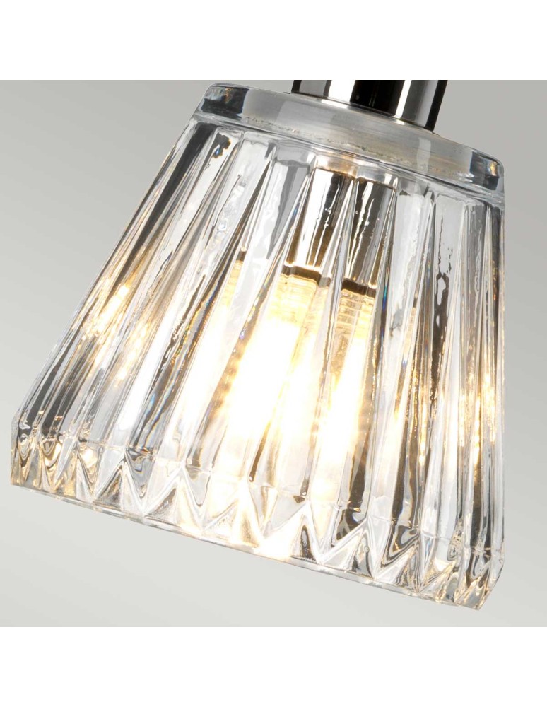 Elstead Lighting Lampa wisząca Agatha - 1 źródło światła - Polerowany chrom IP44 BATH-AGATHA1P-PC Elstead Lighting Lampa wisząca Agatha - 1 źródło światła - Polerowany chrom IP44 BATH-AGATHA1P-PC