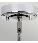 Elstead Lighting Lampa wisząca Agatha - 3 źródła światła - Polerowany chrom IP44 BATH-AGATHA3P-PC Elstead Lighting Lampa wisząca Agatha - 3 źródła światła - Polerowany chrom IP44 BATH-AGATHA3P-PC