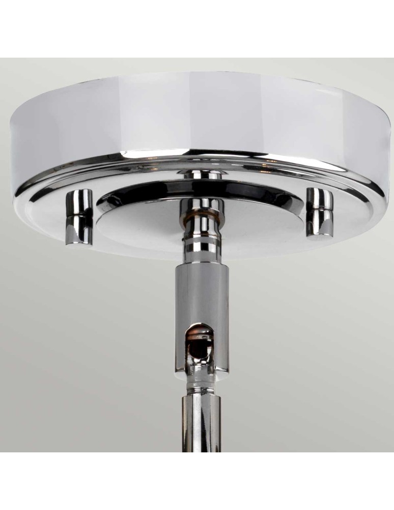 Elstead Lighting Lampa wisząca Agatha - 3 źródła światła - Polerowany chrom IP44 BATH-AGATHA3P-PC Elstead Lighting Lampa wisząca Agatha - 3 źródła światła - Polerowany chrom IP44 BATH-AGATHA3P-PC