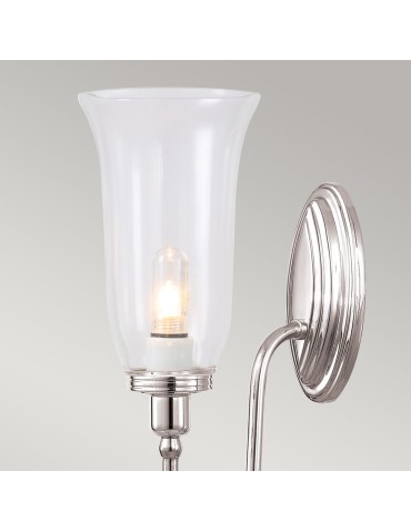 Elstead Lighting Kinkiet Blake - 1 źródło światła IP44 BATH-BLAKE2-PN - produkt 2