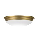 Elstead Lighting Plafon Brompton - 1 źródło światła - Szczotkowany mosiądz IP44 BATH-BROMPTON-F-BB Elstead Lighting Plafon Brompton - 1 źródło światła - Szczotkowany mosiądz IP44 BATH-BROMPTON-F-BB