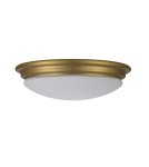 Elstead Lighting Plafon Brompton - 1 źródło światła - Szczotkowany mosiądz IP44 BATH-BROMPTON-F-BB Elstead Lighting Plafon Brompton - 1 źródło światła - Szczotkowany mosiądz IP44 BATH-BROMPTON-F-BB