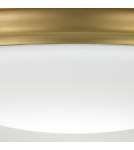 Elstead Lighting Plafon Brompton - 1 źródło światła - Szczotkowany mosiądz IP44 BATH-BROMPTON-F-BB Elstead Lighting Plafon Brompton - 1 źródło światła - Szczotkowany mosiądz IP44 BATH-BROMPTON-F-BB