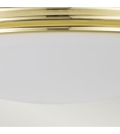 Elstead Lighting Plafon Brompton - 1 źródło światła - Polerowany mosiądz IP44 BATH-BROMPTON-F-PB Elstead Lighting Plafon Brompton - 1 źródło światła - Polerowany mosiądz IP44 BATH-BROMPTON-F-PB