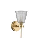 Kinkiety łazienkowe - Elstead Lighting Kinkiet Gunnislake - 1 źródło światła - Szczotkowany mosiądz IP44 BATH-GUNNIS1-BB - product 2
