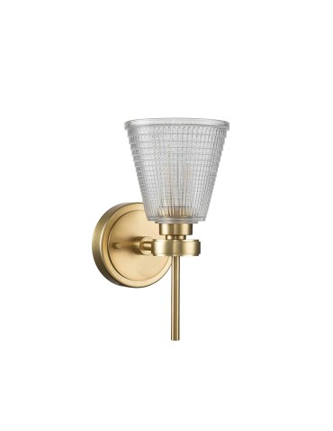 Elstead Lighting Kinkiet Gunnislake - 1 źródło światła - Szczotkowany mosiądz IP44 BATH-GUNNIS1-BB - product 2