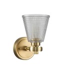 Kinkiety łazienkowe - Elstead Lighting Kinkiet Gunnislake - 1 źródło światła - Szczotkowany mosiądz IP44 BATH-GUNNIS1-BB - product 3