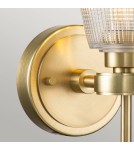 Kinkiety łazienkowe - Elstead Lighting Kinkiet Gunnislake - 1 źródło światła - Szczotkowany mosiądz IP44 BATH-GUNNIS1-BB - product 7