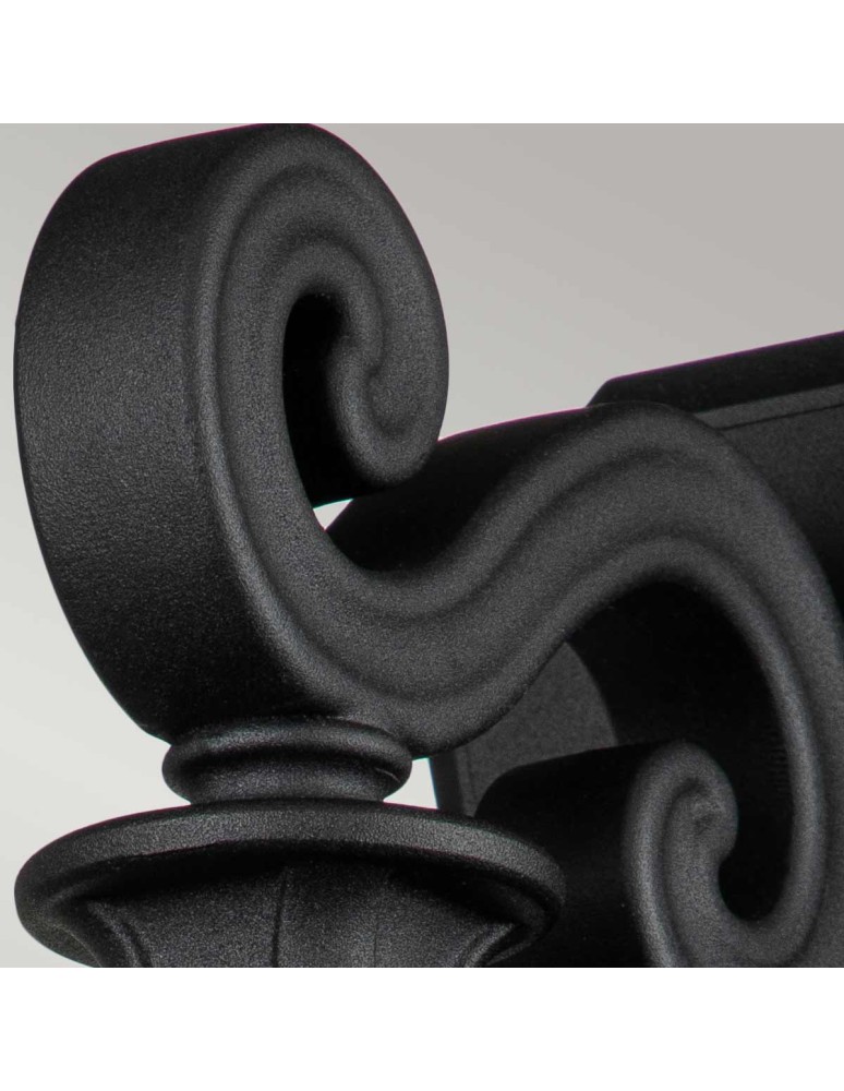 Kinkiety zewnętrzne - Elstead Lighting Duża latarnia naścienna Bayview - 1 źródło światła IP44 BAYVIEW-2L-BK - product kolory-swiatla.pl 3