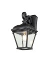 Elstead Lighting Średnia latarnia naścienna Bayview - 1 źródło światła IP44 BAYVIEW-2M-BK Elstead Lighting Średnia latarnia naścienna Bayview - 1 źródło światła IP44 BAYVIEW-2M-BK