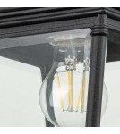 Elstead Lighting Średnia latarnia naścienna Bayview - 1 źródło światła IP44 BAYVIEW-2M-BK Elstead Lighting Średnia latarnia naścienna Bayview - 1 źródło światła IP44 BAYVIEW-2M-BK