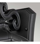 Elstead Lighting Średnia latarnia naścienna Bayview - 1 źródło światła IP44 BAYVIEW-2M-BK Elstead Lighting Średnia latarnia naścienna Bayview - 1 źródło światła IP44 BAYVIEW-2M-BK