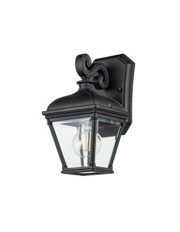 Elstead Lighting Mała latarnia naścienna Bayview - 1 źródło światła IP44 BAYVIEW-2S-BK - product 2