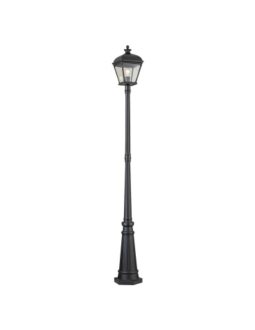 Elstead Lighting Duża Latarnia stojąca Bayview - 1 źródło światła IP44 BAYVIEW-5L-BK