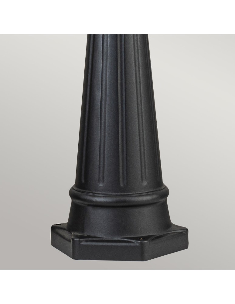 Lampy zewnętrzne latarnie - Elstead Lighting Duża Latarnia stojąca Bayview - 1 źródło światła IP44 BAYVIEW-5L-BK - product kolory-swiatla.pl 3