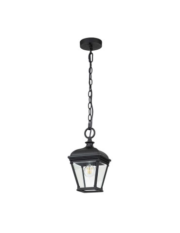 Elstead Lighting Średnia latarnia wisząca Bayview - 1 źródło światła IP44 BAYVIEW-8M-BK - produkt 2