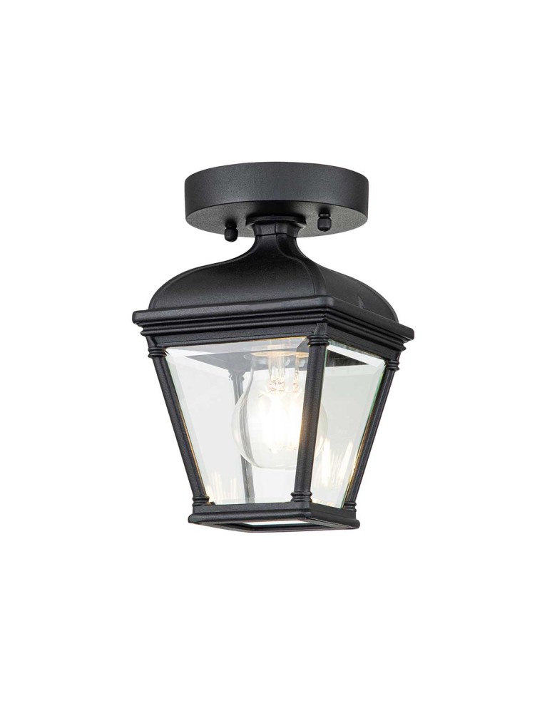 Elstead Lighting Latarnia wisząca Bayview - 1 źródło światła IP44 BAYVIEW-PORCH-BK Elstead Lighting Latarnia wisząca Bayview - 1 źródło światła IP44 BAYVIEW-PORCH-BK