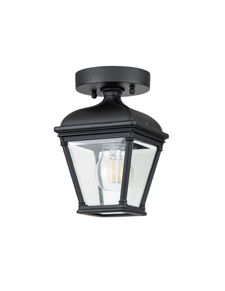 Elstead Lighting Latarnia wisząca Bayview - 1 źródło światła IP44 BAYVIEW-PORCH-BK Elstead Lighting Latarnia wisząca Bayview - 1 źródło światła IP44 BAYVIEW-PORCH-BK