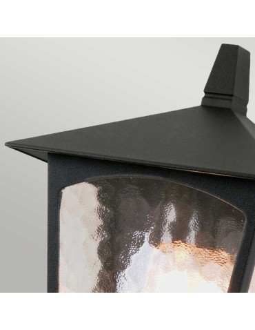 Elstead Lighting Latarnia naścienna York - 1 źródło światło IP23 BL15-BLACK - product 2