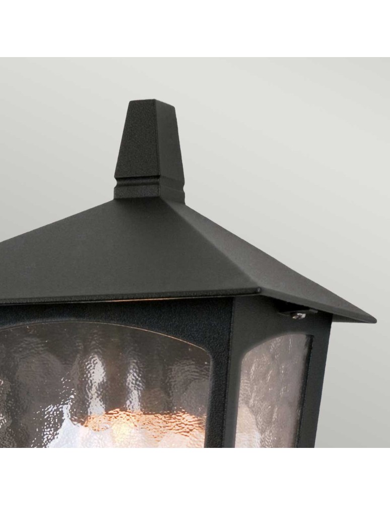 Kinkiety zewnętrzne - Elstead Lighting Latarnia naścienna York - 1 źródło światło IP23 BL15-BLACK - product kolory-swiatla.pl 4