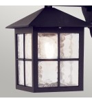 Kinkiety zewnętrzne - Elstead Lighting Latarnia naścienna Winchester - 1 źródło światła IP23 BL18-BLACK - product 3