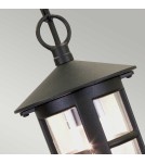 Lampy zewnętrzne wiszące - Elstead Lighting Latarnia wisząca Hereford - 1 źródło światła IP43 BL21B-BLACK - product 4