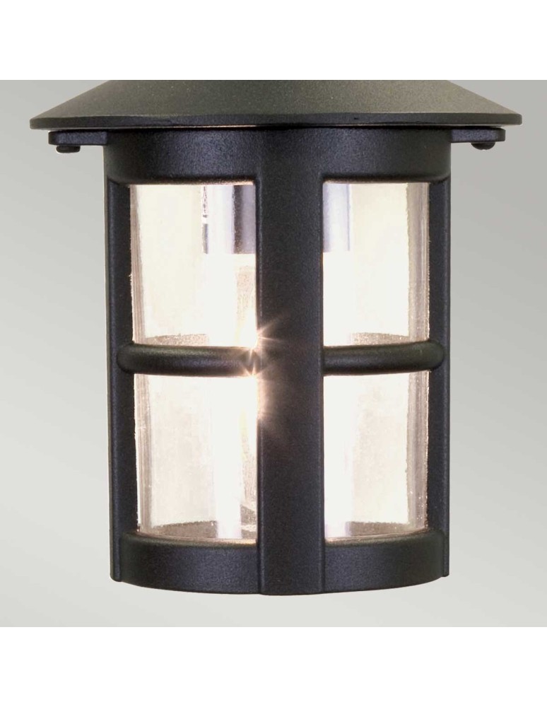 Elstead Lighting Latarnia wisząca Hereford - 1 źródło światła IP43 BL21B-BLACK