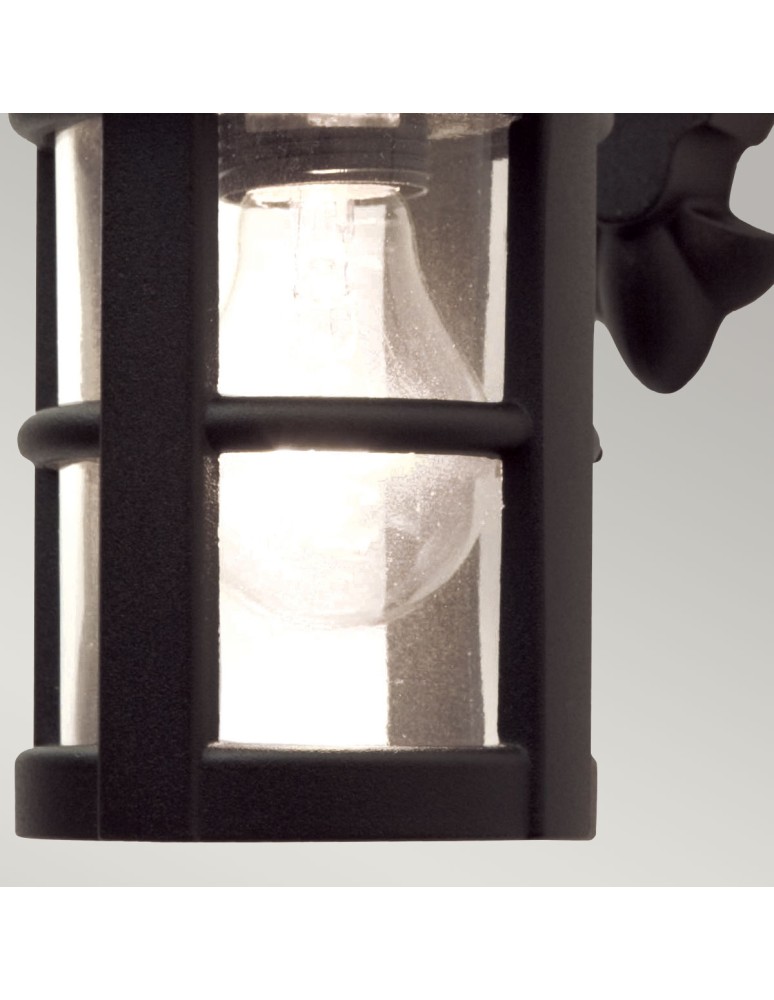 Elstead Lighting Latarnia naścienna Hereford - 1 źródło światła IP43 BL21-BLACK-E27 Elstead Lighting Latarnia naścienna Hereford - 1 źródło światła IP43 BL21-BLACK-E27